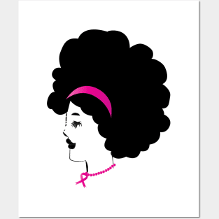 Breast Cancer Black Women Awareness Posters and Art